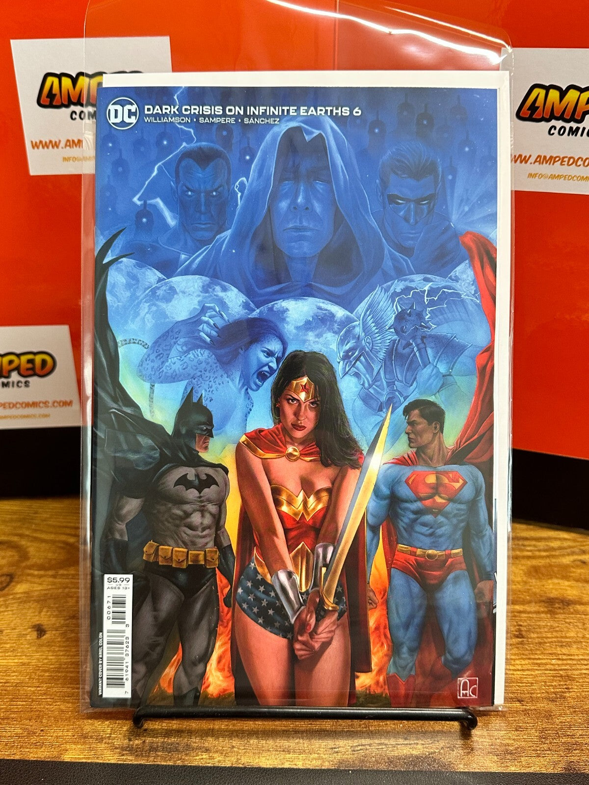 Dark Crisis On Infinite Earths #6 Cvr C Ariel Colon (DC, 2022)