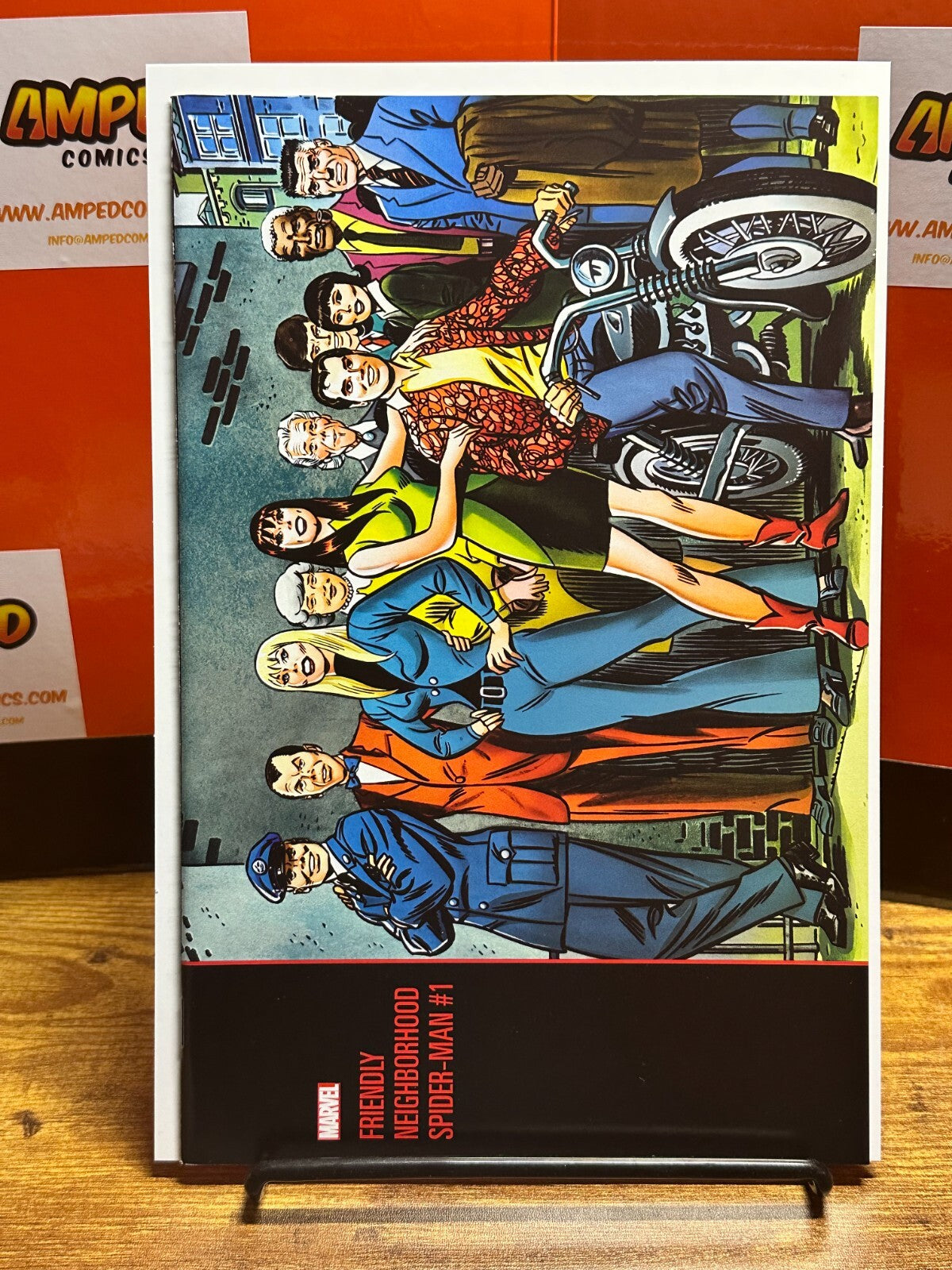 FRIENDLY NEIGHBORHOOD SPIDERMAN 1 2018 JOHN ROMITA SR HIDDEN GEM VARIANT