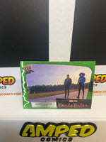 2022 UPPER DECK MARVEL WANDAVISION GREEN PARALLEL #31 NOBODY'S SUPPOSED TO GO IN