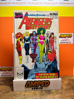 Avengers West Coast Annual Comic 4 Copper Age First Print 1989 John Byrne