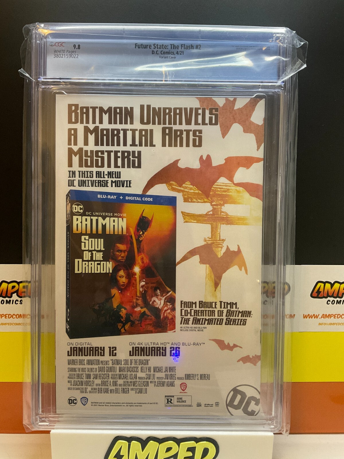 Future State: The Flash #2 *Kaare Andrews Variant Cover B* 2021 CGC 9.8