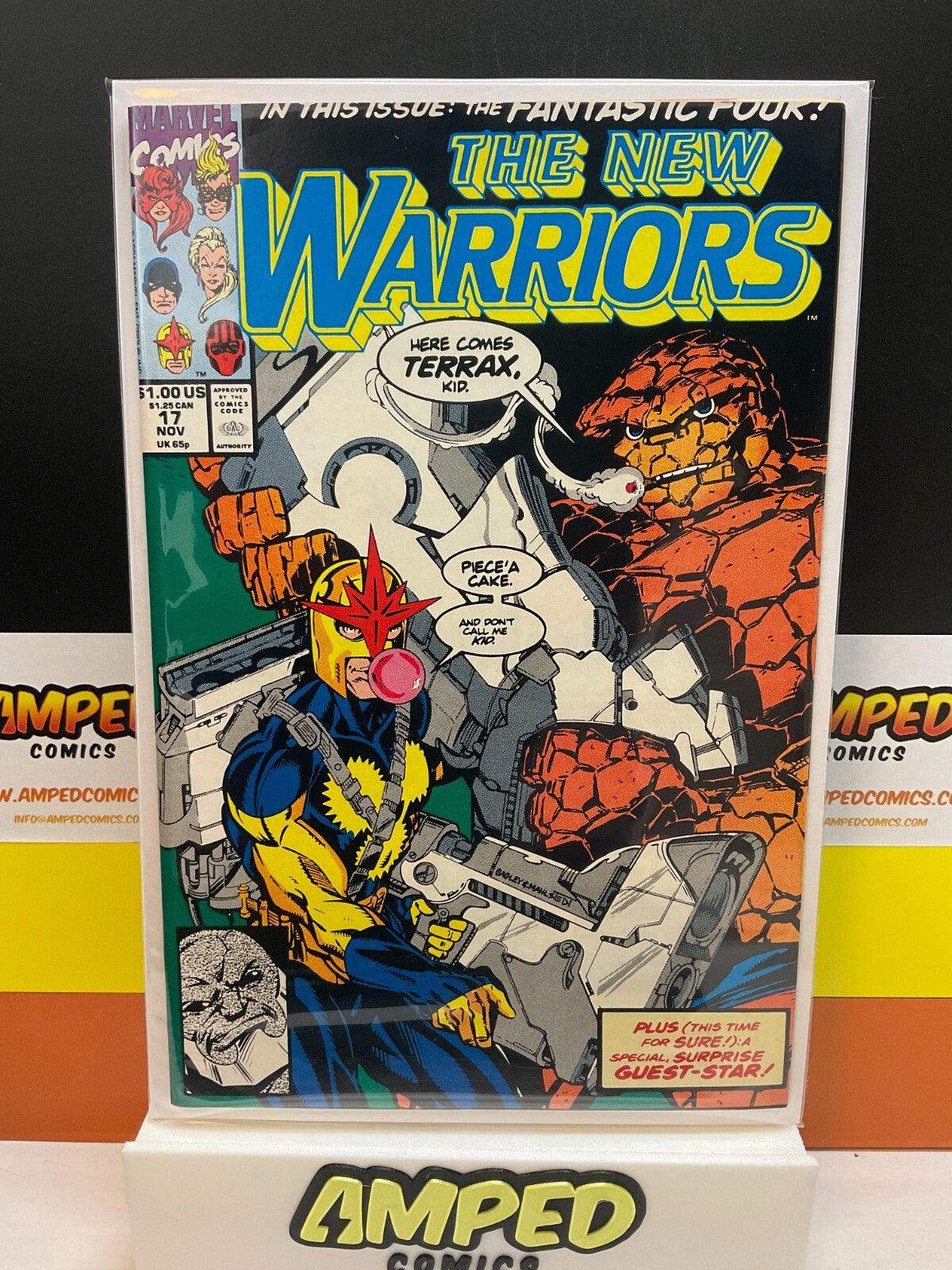 New Warriors 17  Marvel 1991