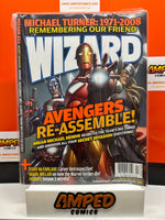 Wizard Magazine #204 Avengers Cover 2008
