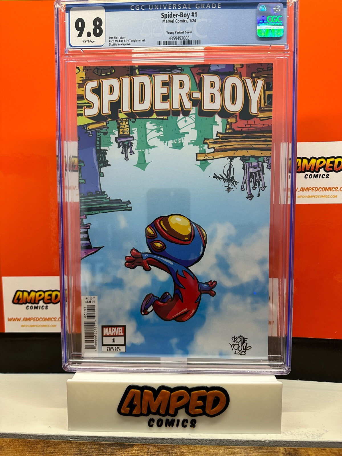 Spider-boy #1 (Young Variant)  CGC 9.8