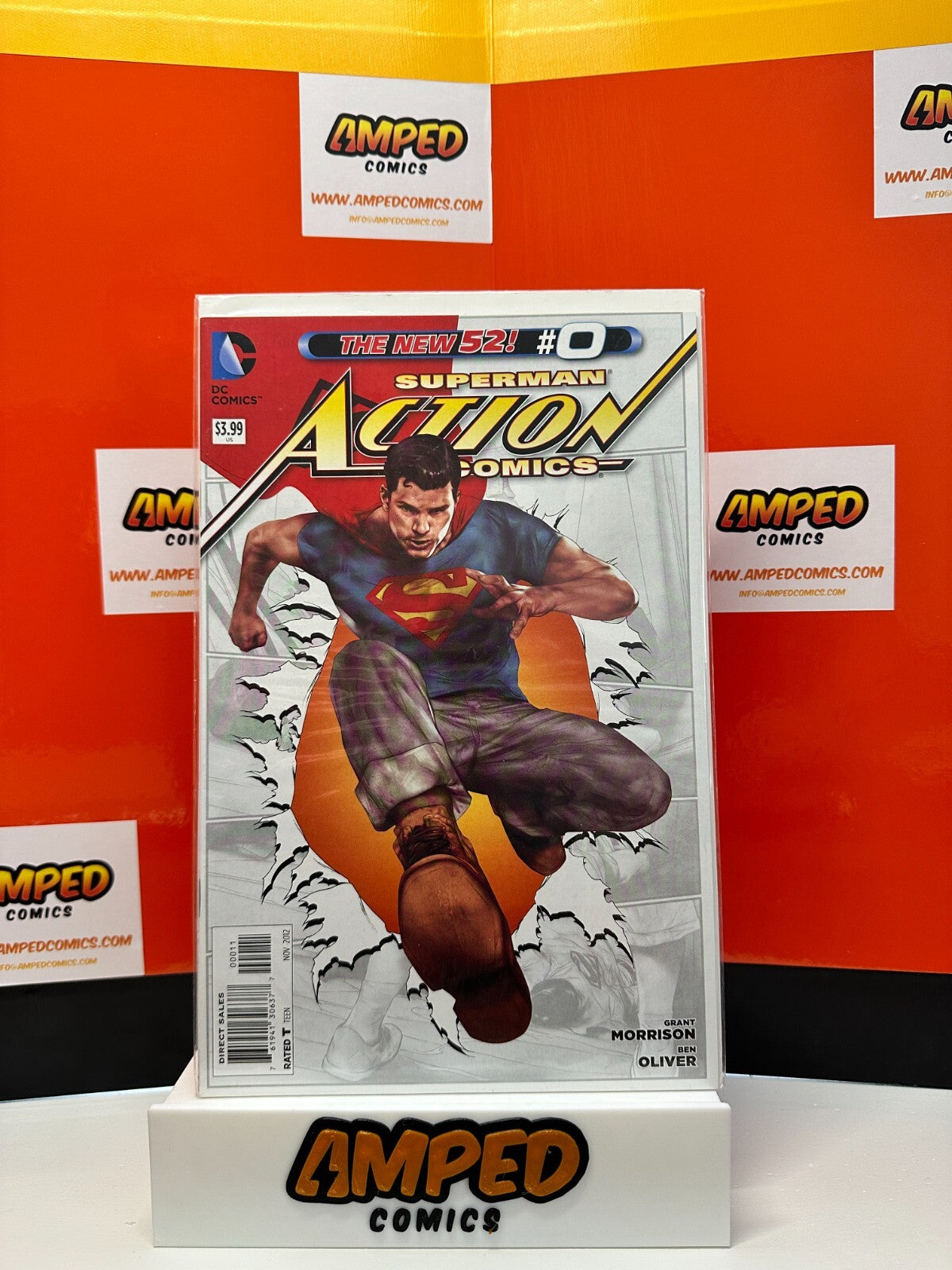 Action Comics #0 - 9 DC - 10 BOOK LOT ** INCLUDES KEYS & VARIANT COVERS **