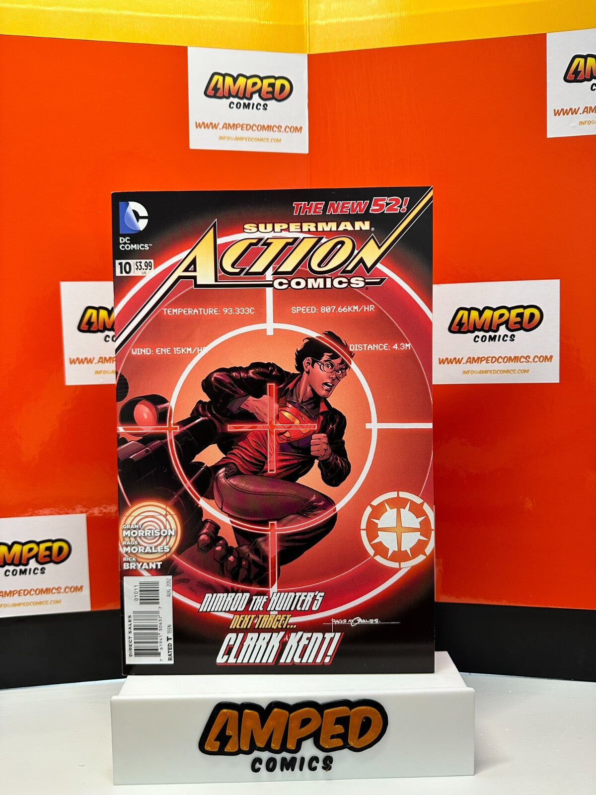 Action Comics #10 - 13 - DC - NEW 52 - 4 BOOK LOT