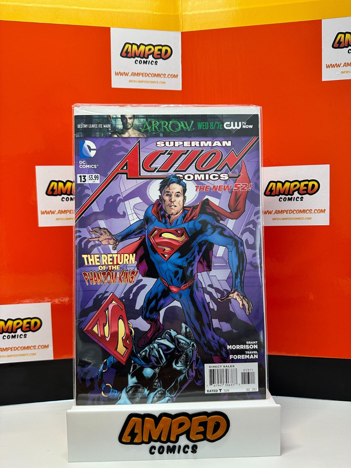 Action Comics #10 - 13 - DC - NEW 52 - 4 BOOK LOT