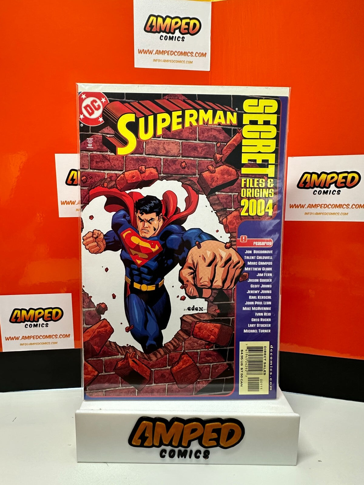 Superman Secret Files and Origins 2004 Ed McGuiness cover (2004)