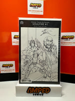 Soulfire #1 Michael Turner Art Edition Sketch Cover Variant Aspen Comic Book