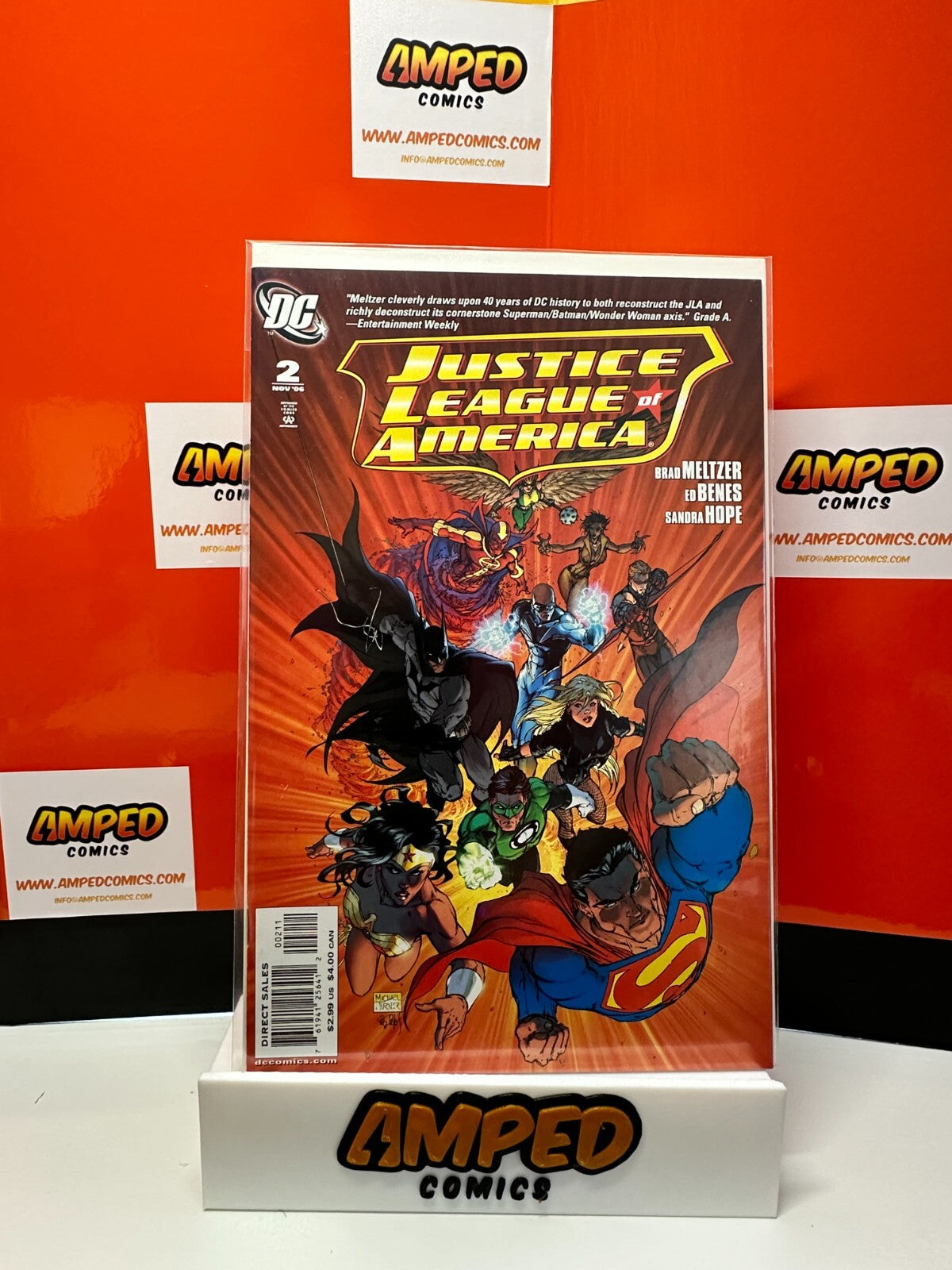 JUSTICE LEAGUE OF AMERICA #0,1,2,3 2006 MICHAEL TURNER 4 BOOK LOT!