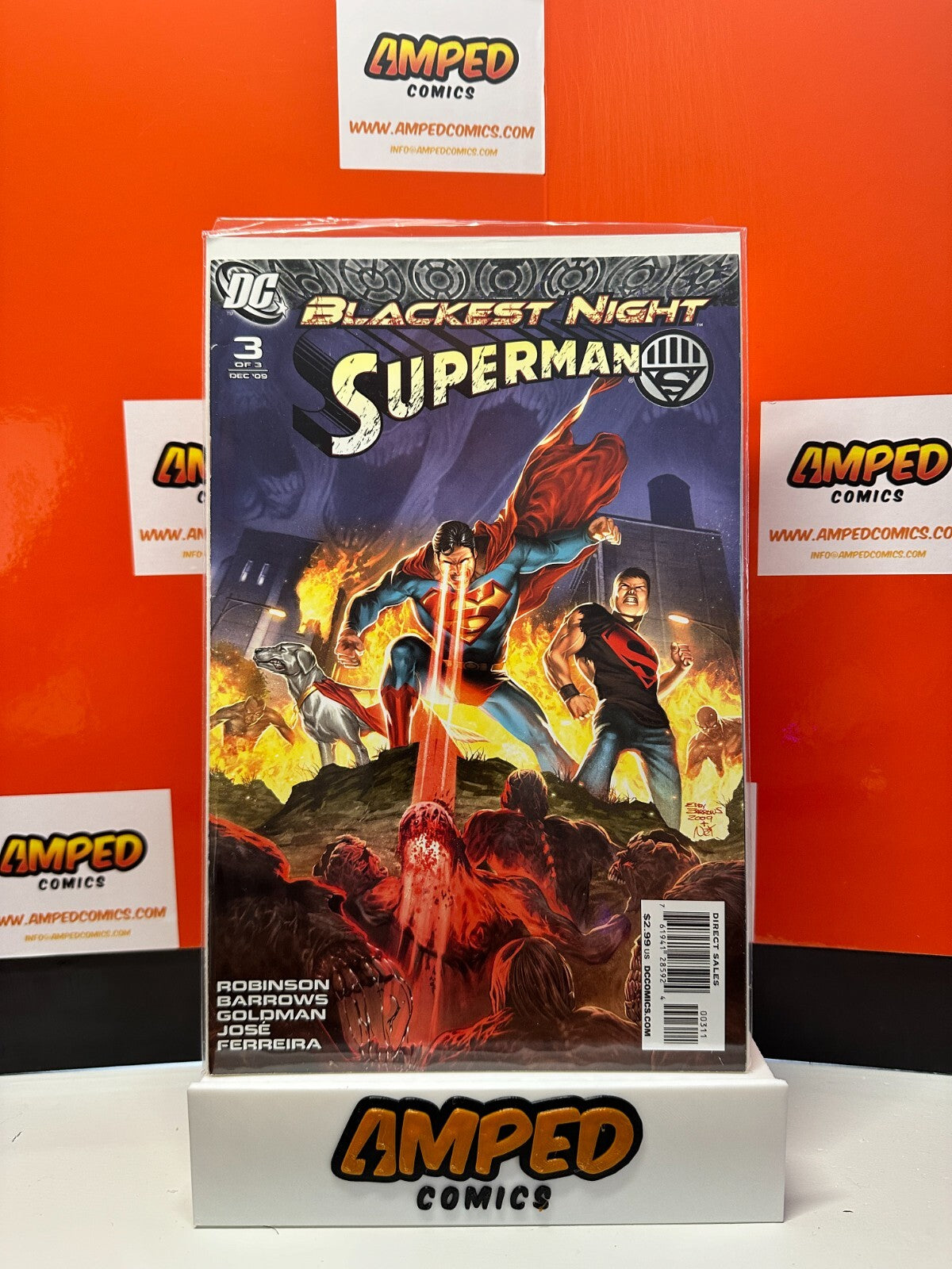 Blackest Night: Superman #3 DC Comics 2009