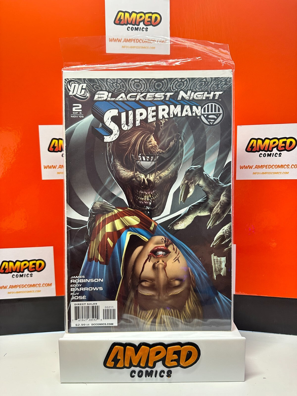 Blackest Night: Superman #2 DC Comics 2009