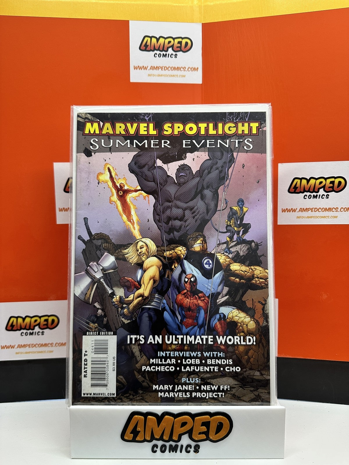 Marvel Spotlight Summer Events #1 2009 Marvel Comics Ultimates Hulk Spider-Man