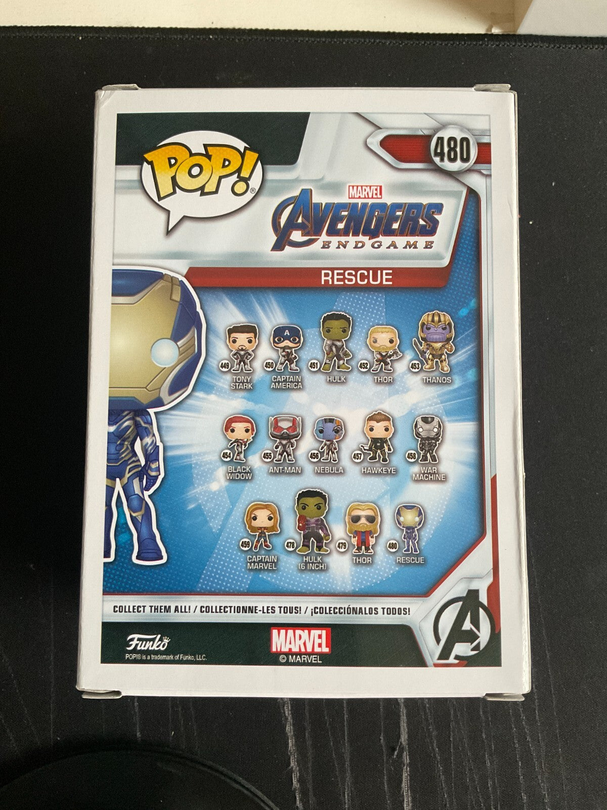 Avengers End Game Rescue #480 Funko Pop