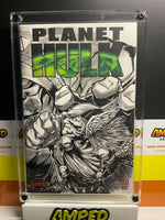 Planet Hulk 1 (2015) Blank Cover Variant W Original Loc Nguyen Wraparound Sketch