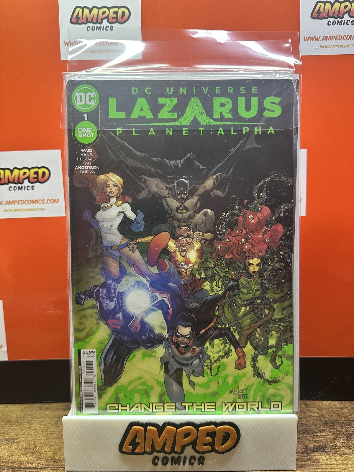 Lazarus Planet Alpha #1 DC Comics