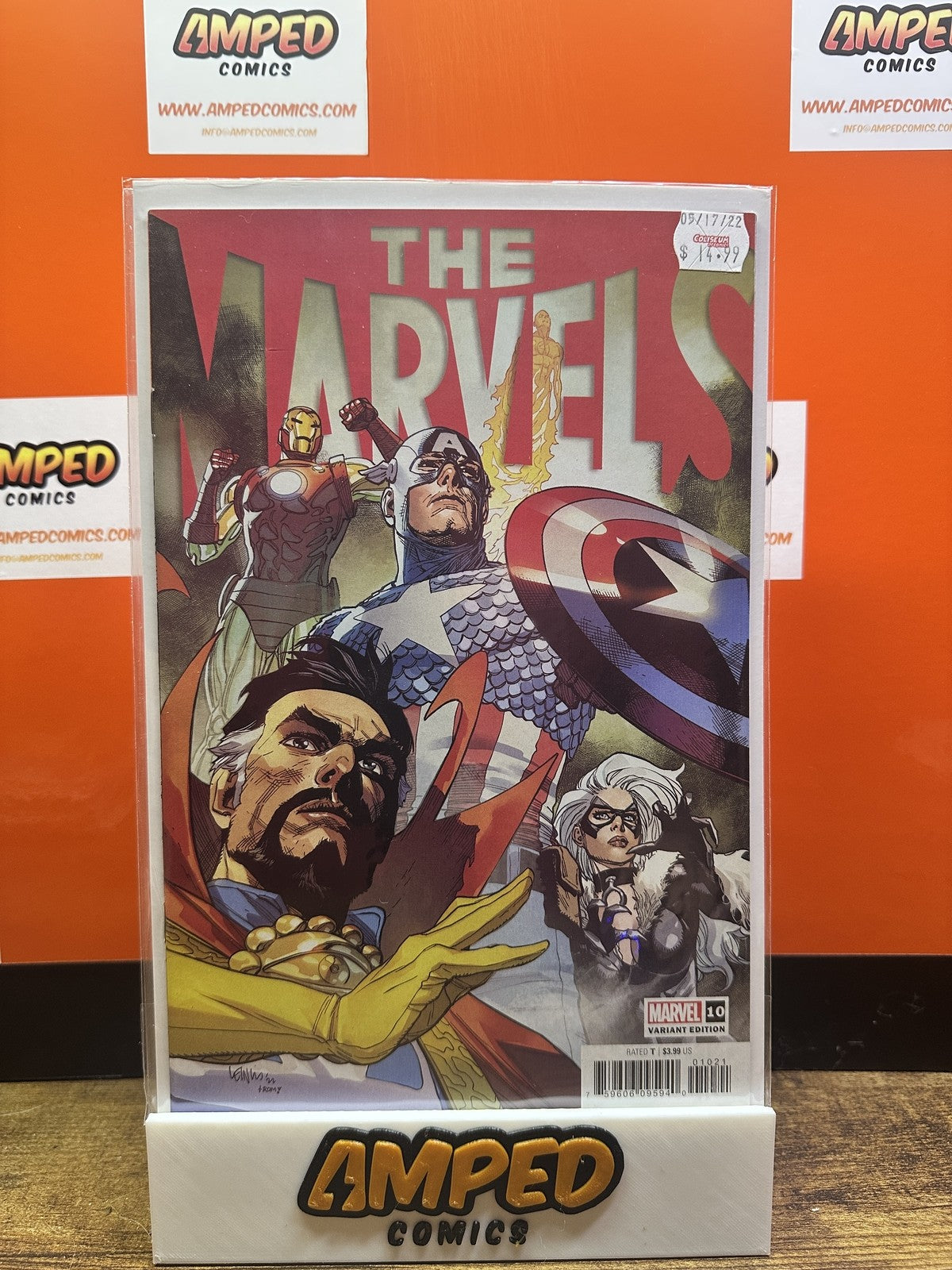 THE MARVELS #10 1:25 YU VARIANT MARVEL COMICS