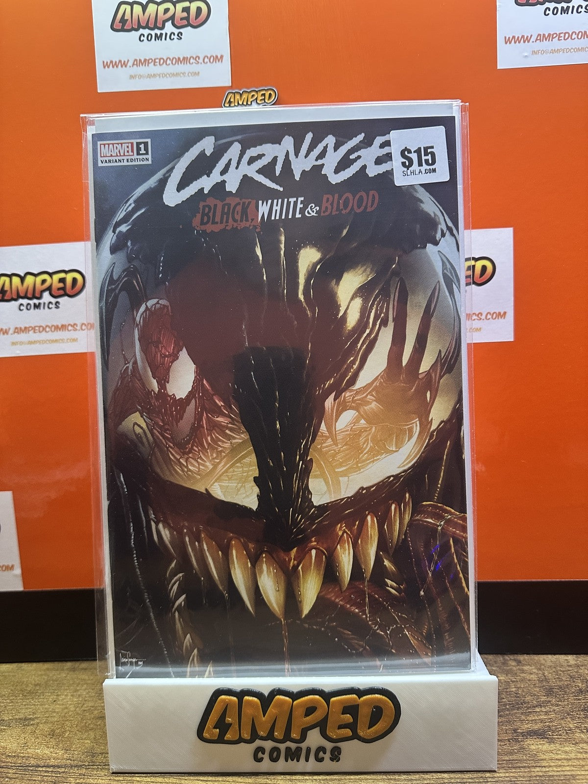 CARNAGE: BLACK, WHITE and BLOOD #1 (MICO SUAYAN EXCLUSIVE VARIANT) ~ Marvel