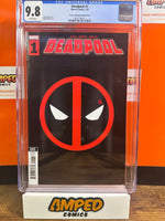 Deadpool #1 2nd Printing 1:25 Insignia Cover 2024 CGC 9.8