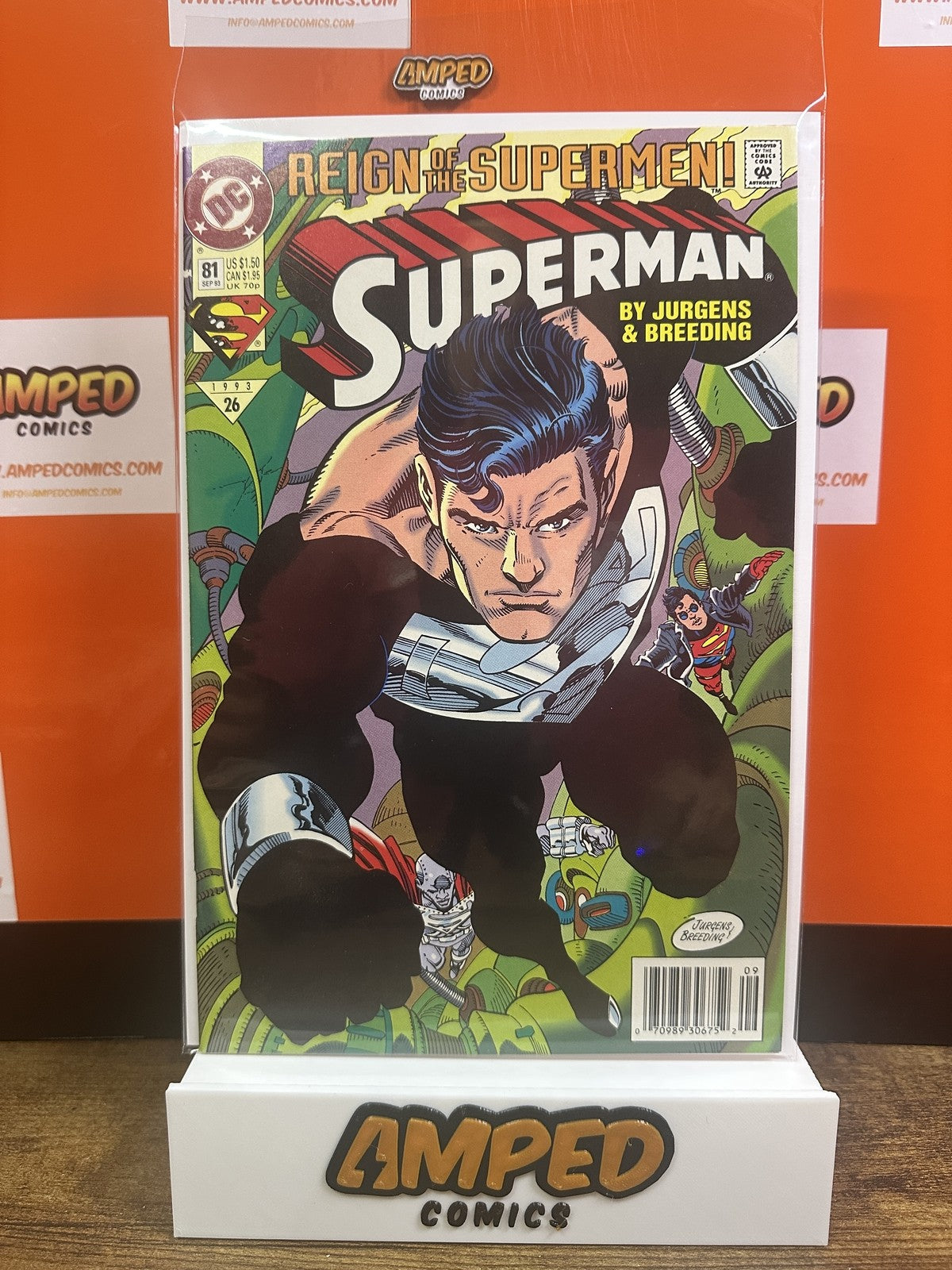 Superman #81 DC 1993 NEWSSTAND
