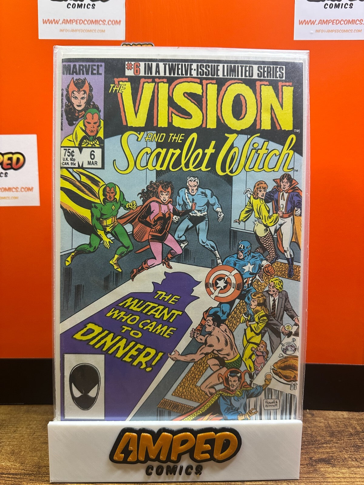 Vision and the Scarlet Witch #6 (1986)