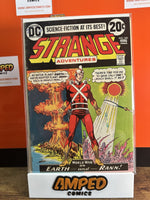 Strange Adventures #242 DC WRITING ON TOP LEFT COVER