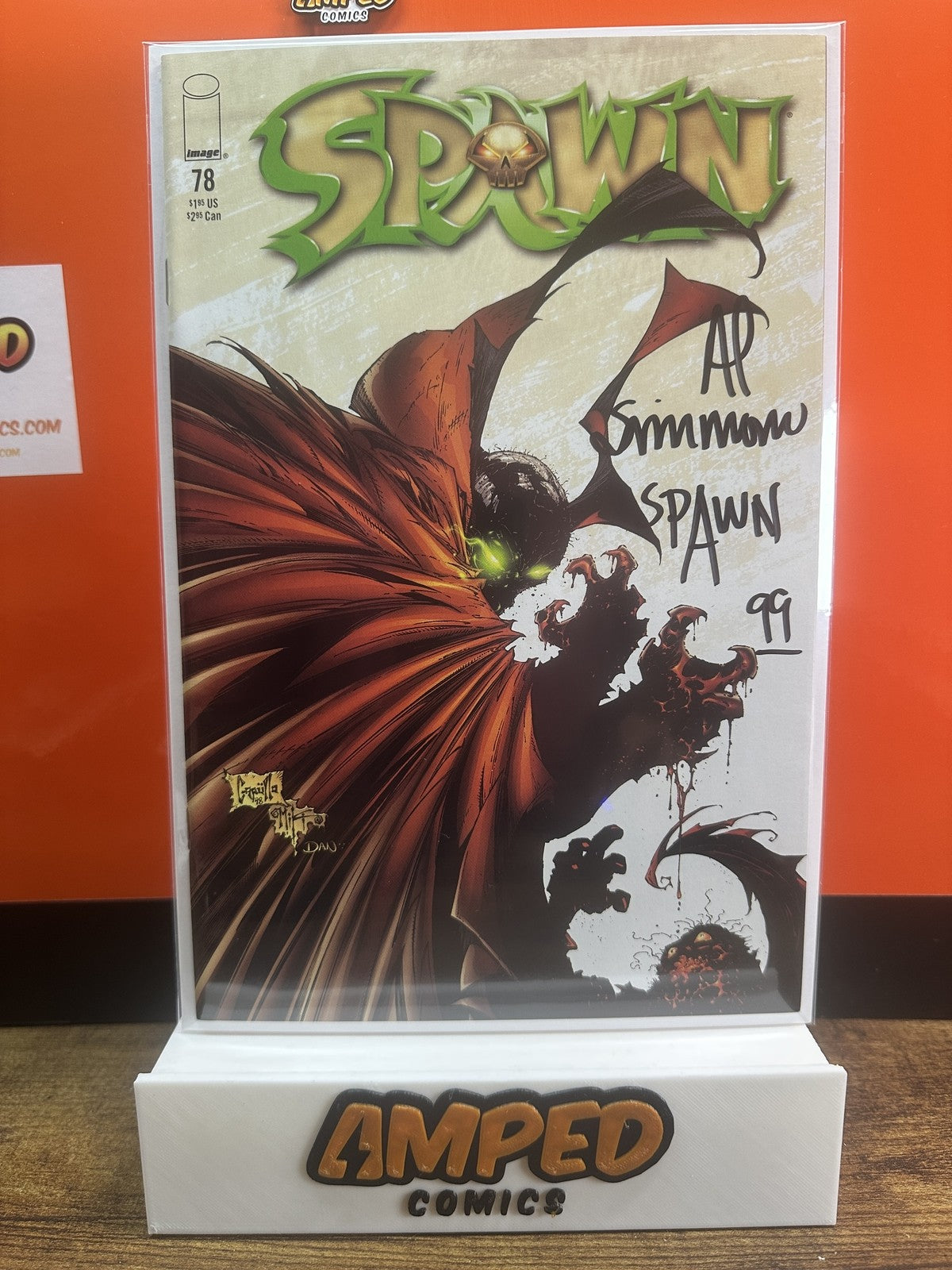 Spawn #78 Image SIGNED BY AL SIMMONS W/COA