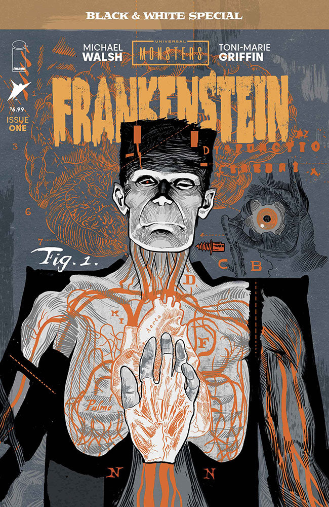 Universal Monsters Frankenstein B&W Special #1 (Cover A)