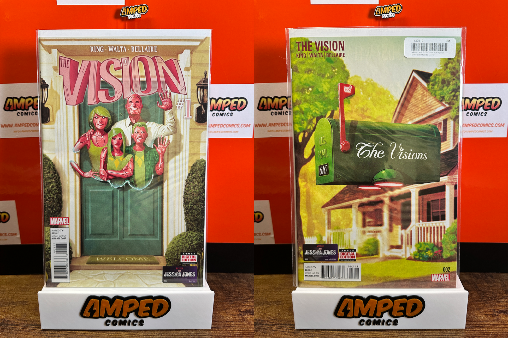 The Vision 1-12 Marvel Comics 2015 LOT OF 12 BOOKS - INCLUDES KEYS!