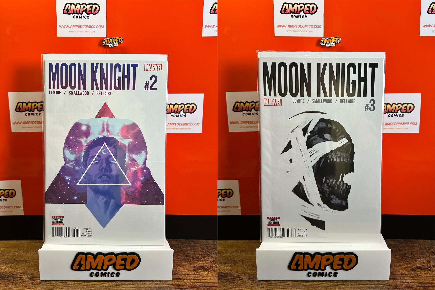 Moon Knight 1-9 Marvel Comics 2016 Lemire Smallwood Bellaire 9 BOOK LOT W/KEYS!