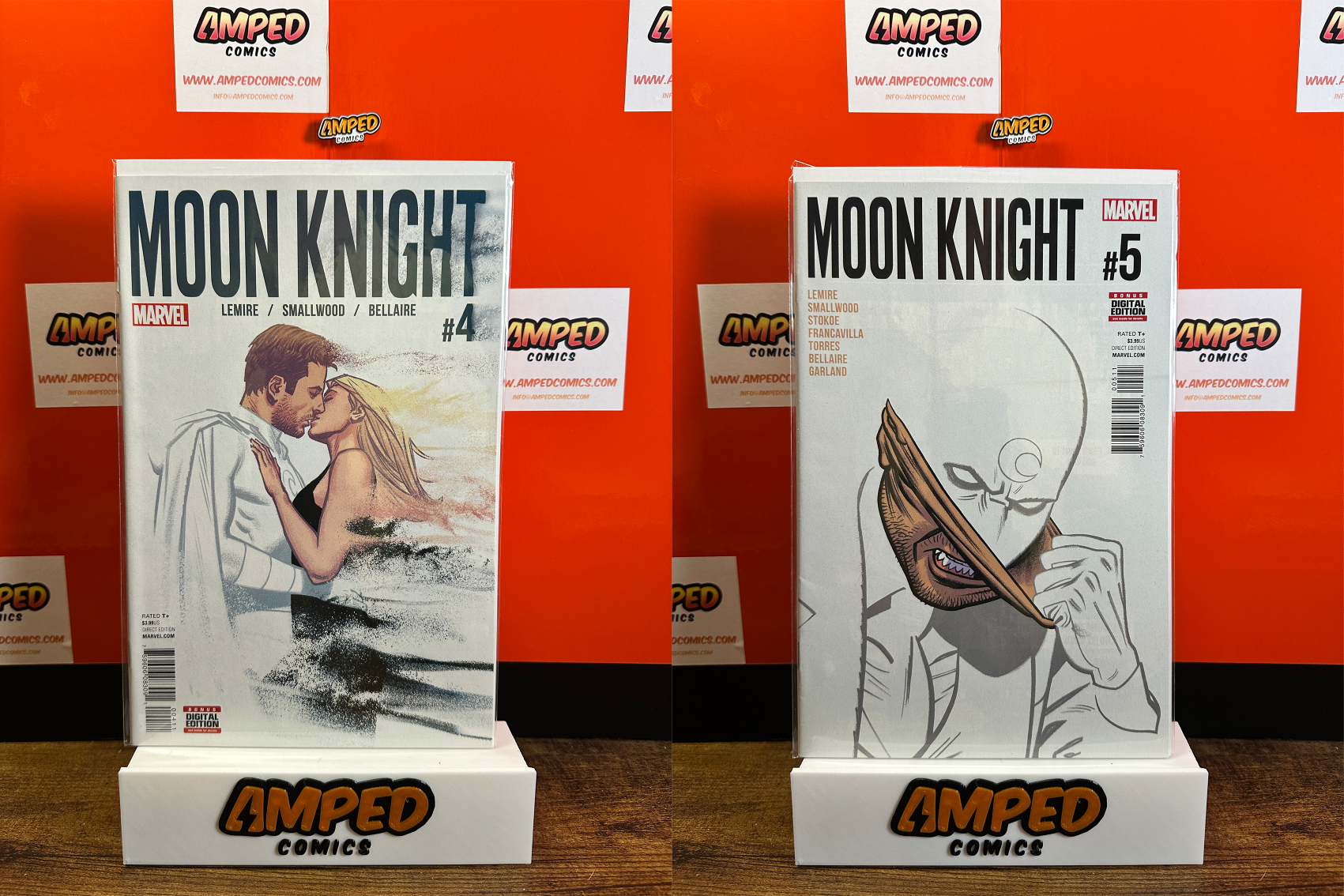 Moon Knight 1-9 Marvel Comics 2016 Lemire Smallwood Bellaire 9 BOOK LOT W/KEYS!