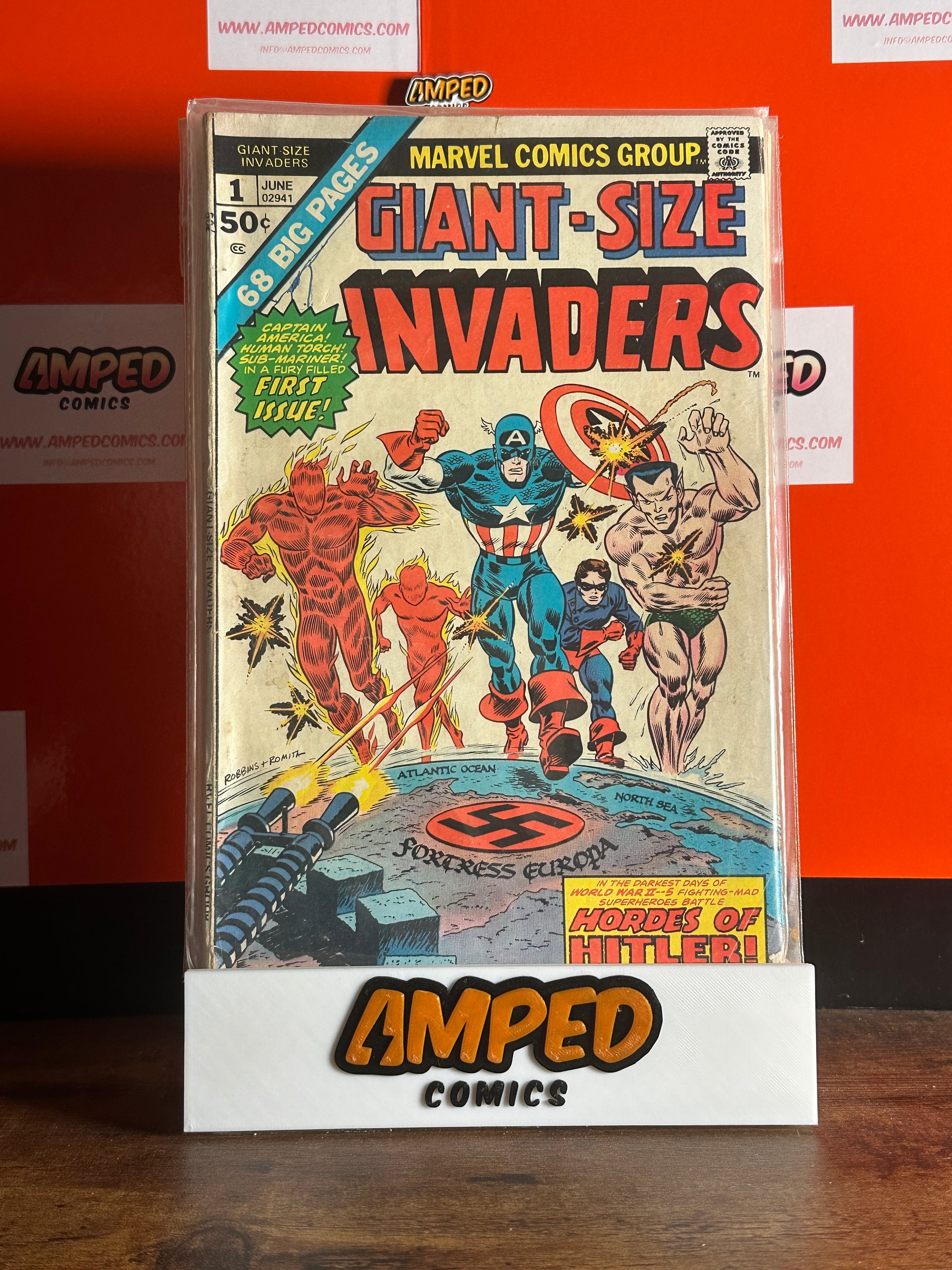 Giant-Size Invaders #1 Marvel Comics 1975 LOW GRADE