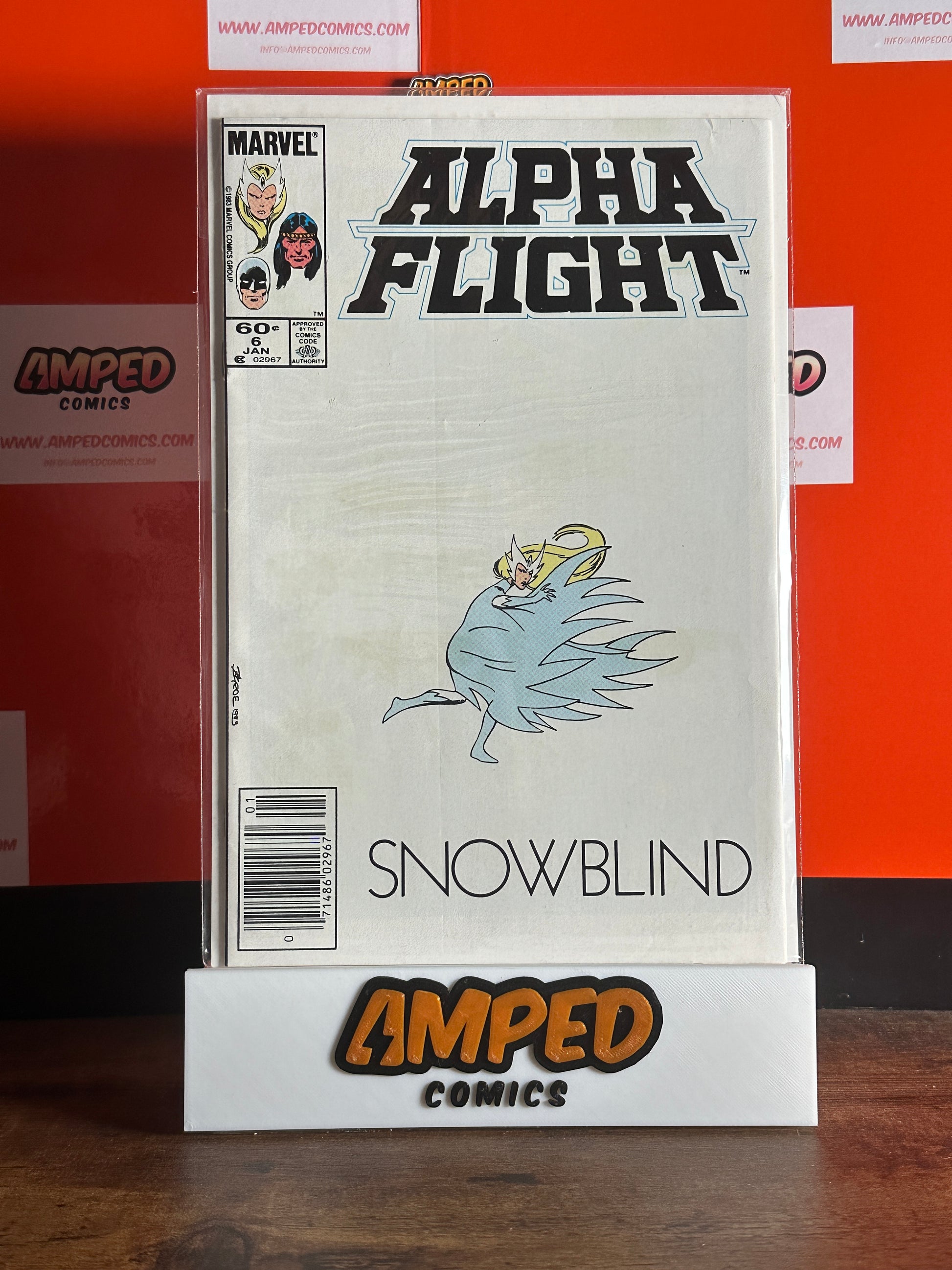 Alpha Flight #6 Marvel Comics (Jan 1984) Snowblind