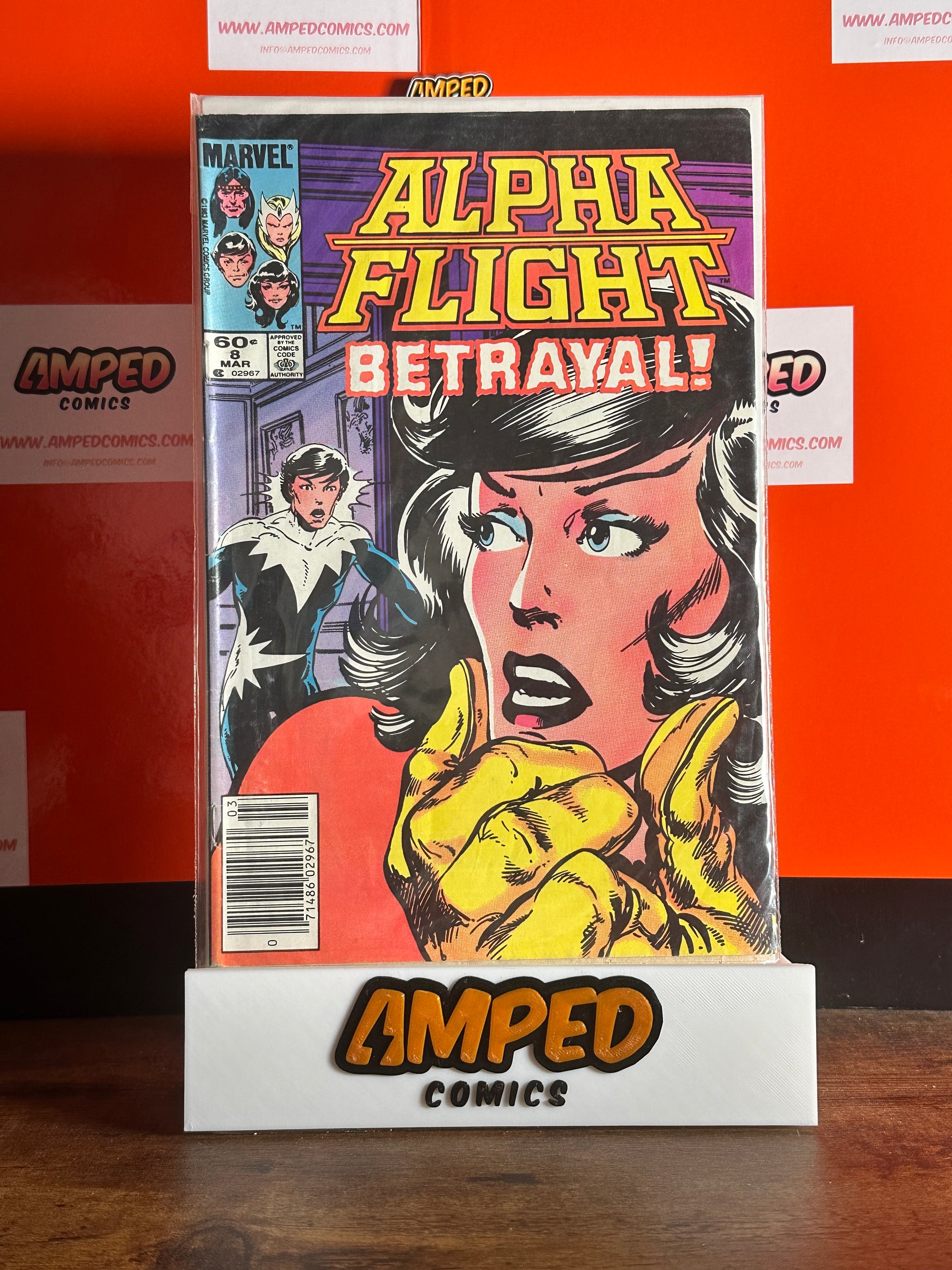Alpha Flight #8 Marvel Comics (Mar 1984) Betrayal!