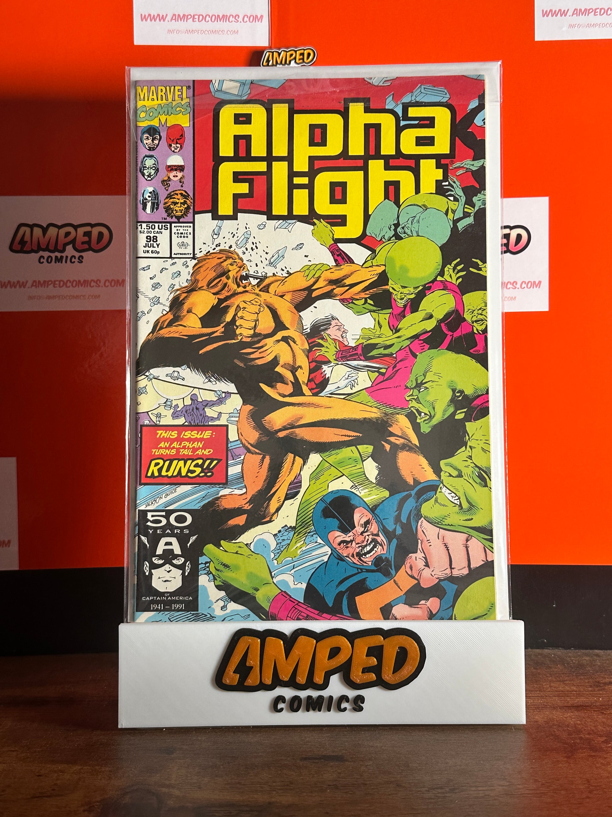 Alpha Flight #98 Marvel Comics July 1991