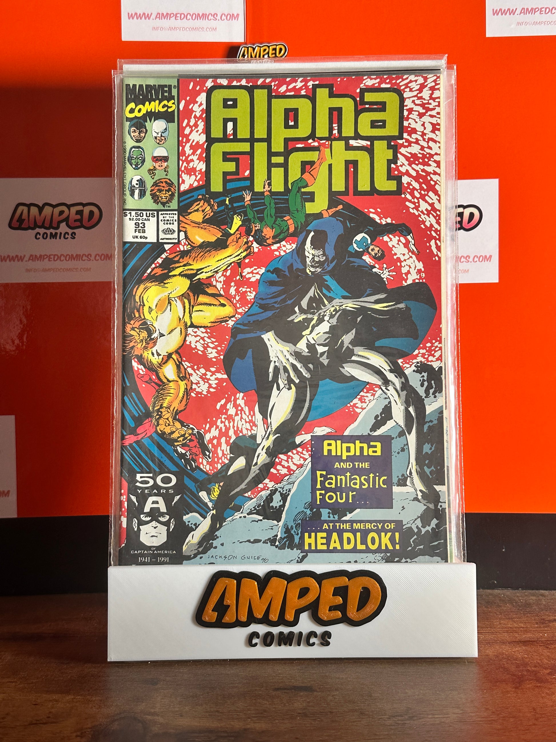 Alpha Flight #93 Marvel Comics Feb 1991