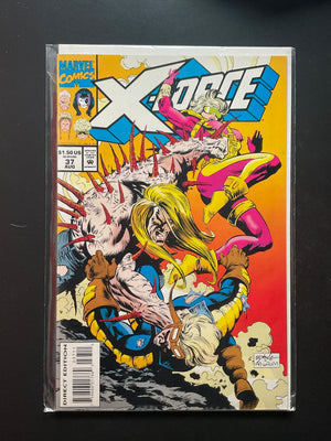X-Force 37 Marvel Comics Aug 1994 Direct Edition