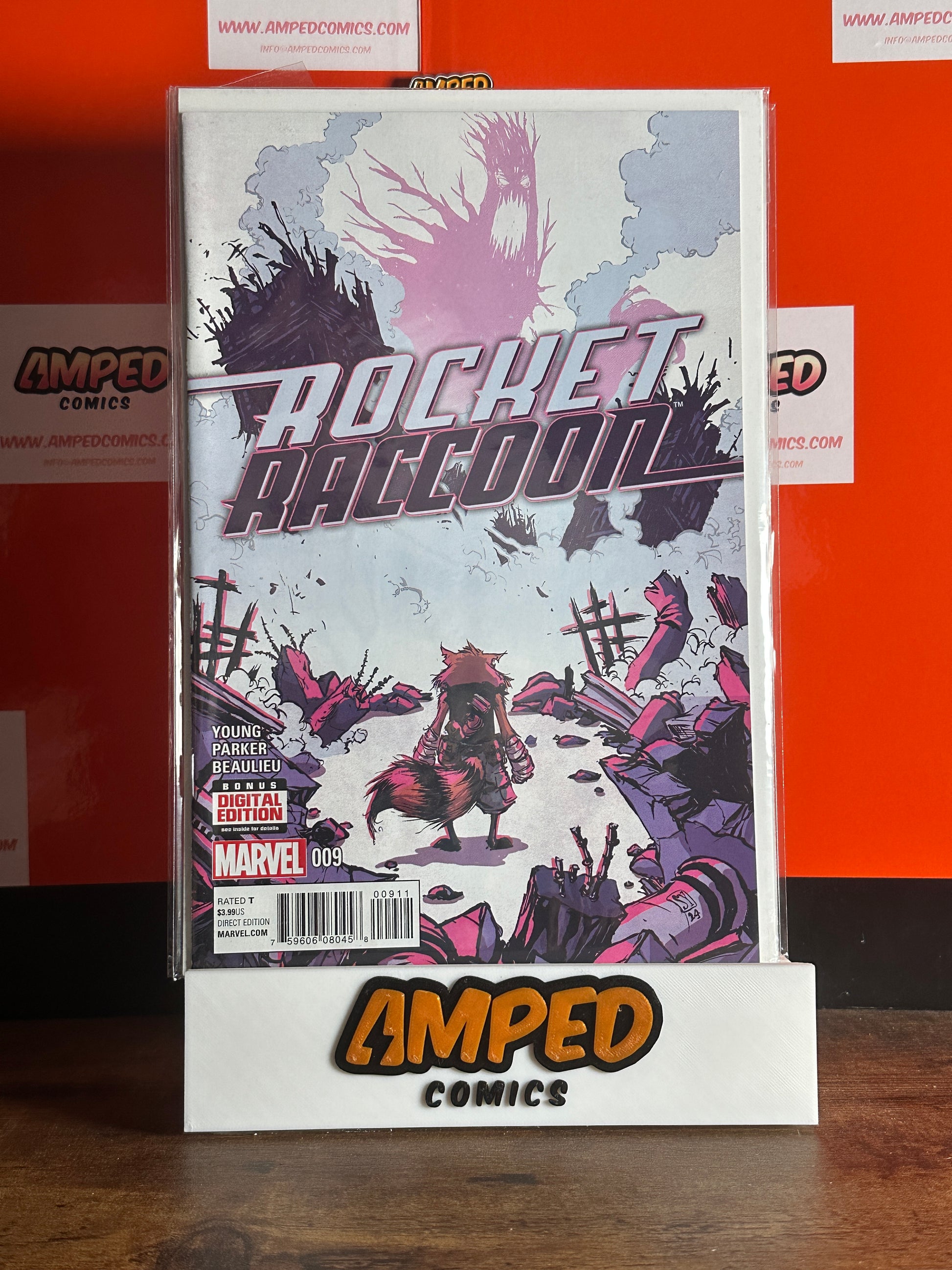 Rocket Raccoon #9 Marvel Comics Bonus Digital Edition