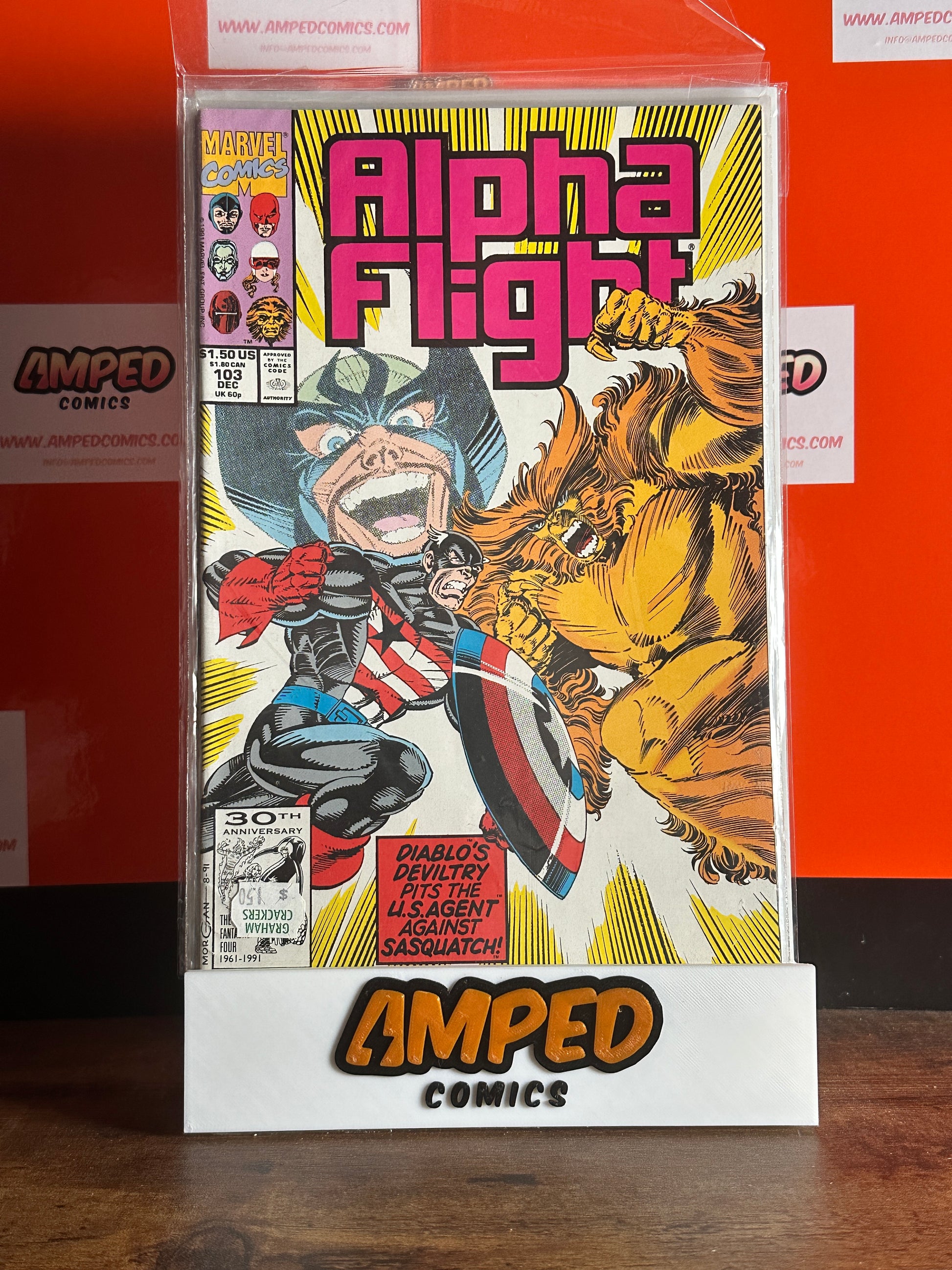 Alpha Flight #103 Marvel Comics Dec 1991