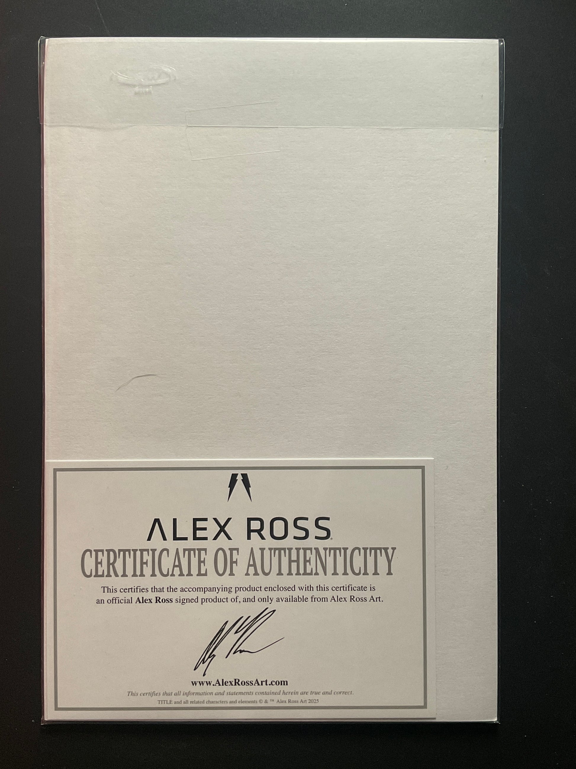 Moon Knight: Fists of Khonshu #8 Timeless Variant SIGNED ALEX ROSS w/ COA