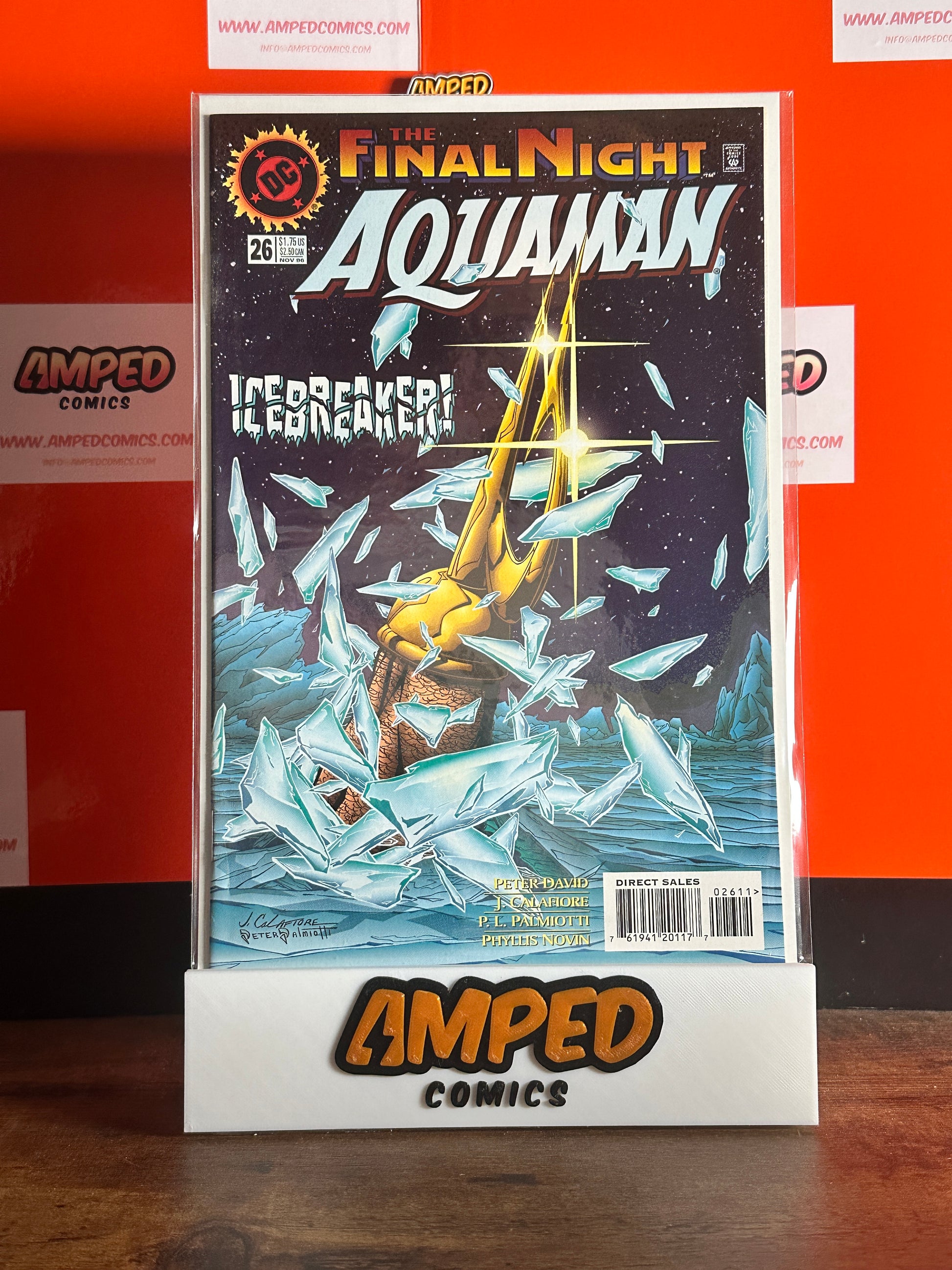 Aquaman #26 DC Comics (Nov 1990) The Final Night Icebreaker