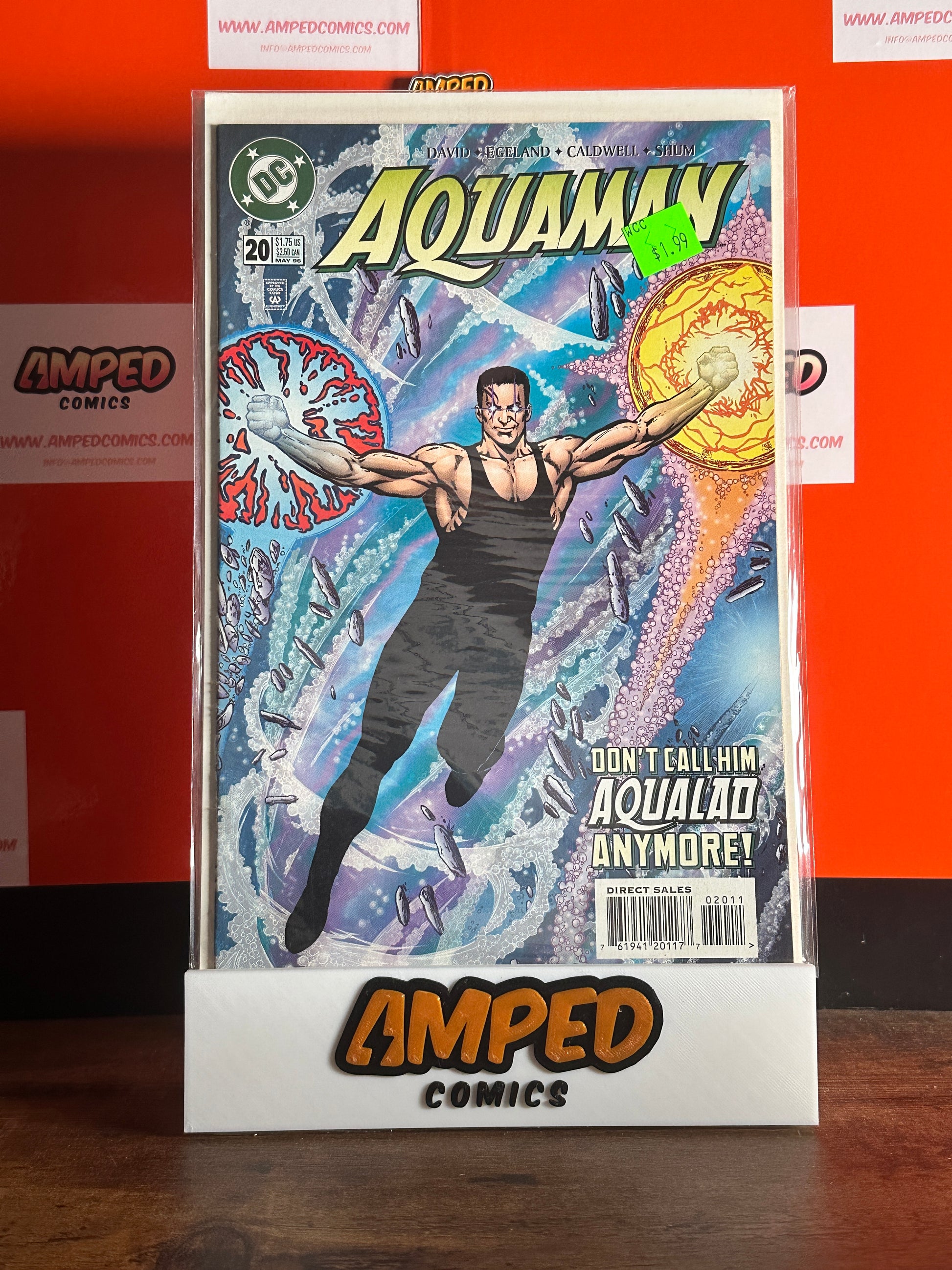 Aquaman #20 DC Comics May 1996 David Egeland Caldwell Shum