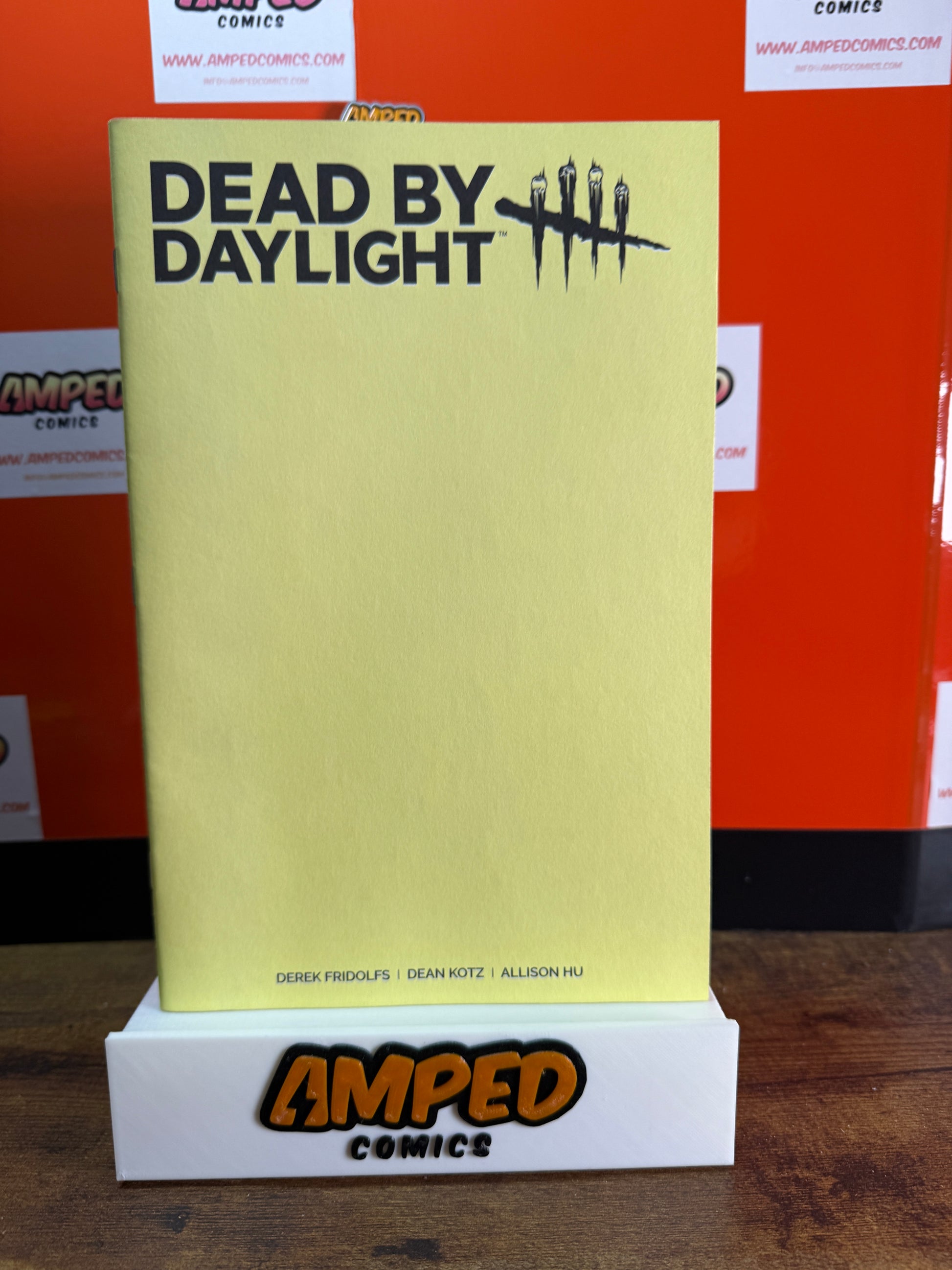 DEAD BY DAYLIGHT THE HILLBILLY #1 (OF 4) CVR G COLOR BLANK SKETCH VAR
