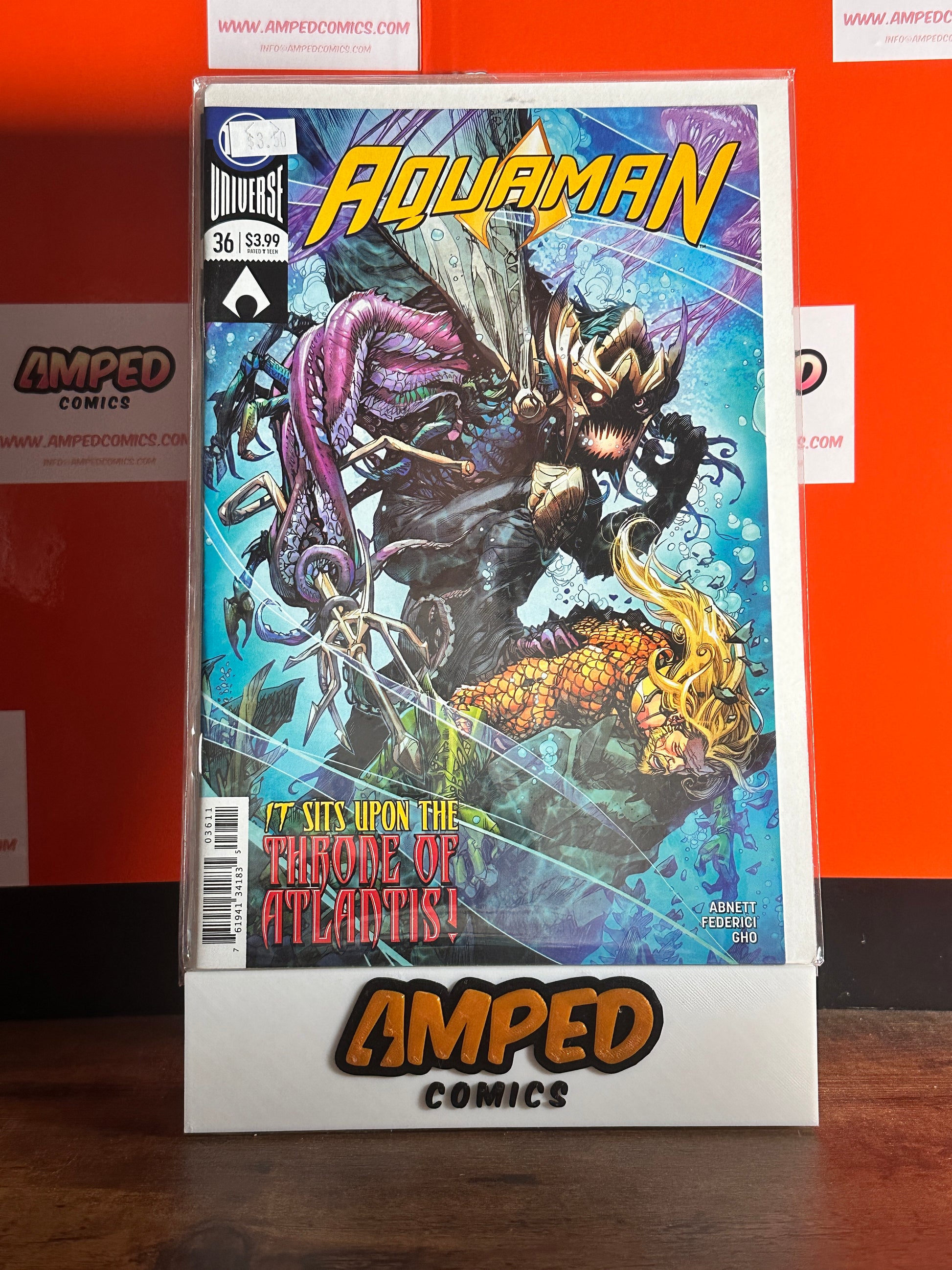 Aquaman #36 DC Universe (2014) Abnett Federici Gho