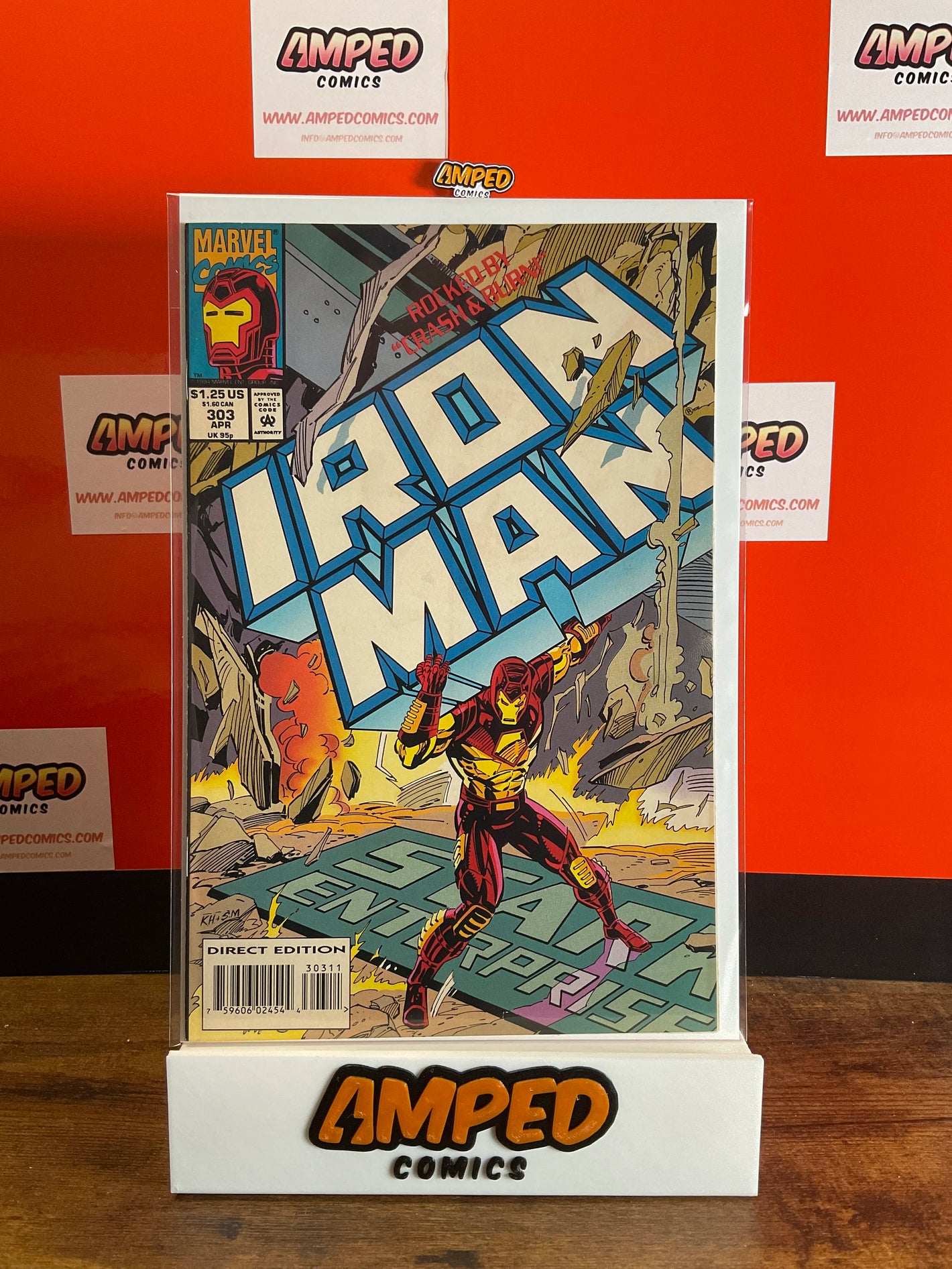Iron Man 303 Marvel Comics April 1994