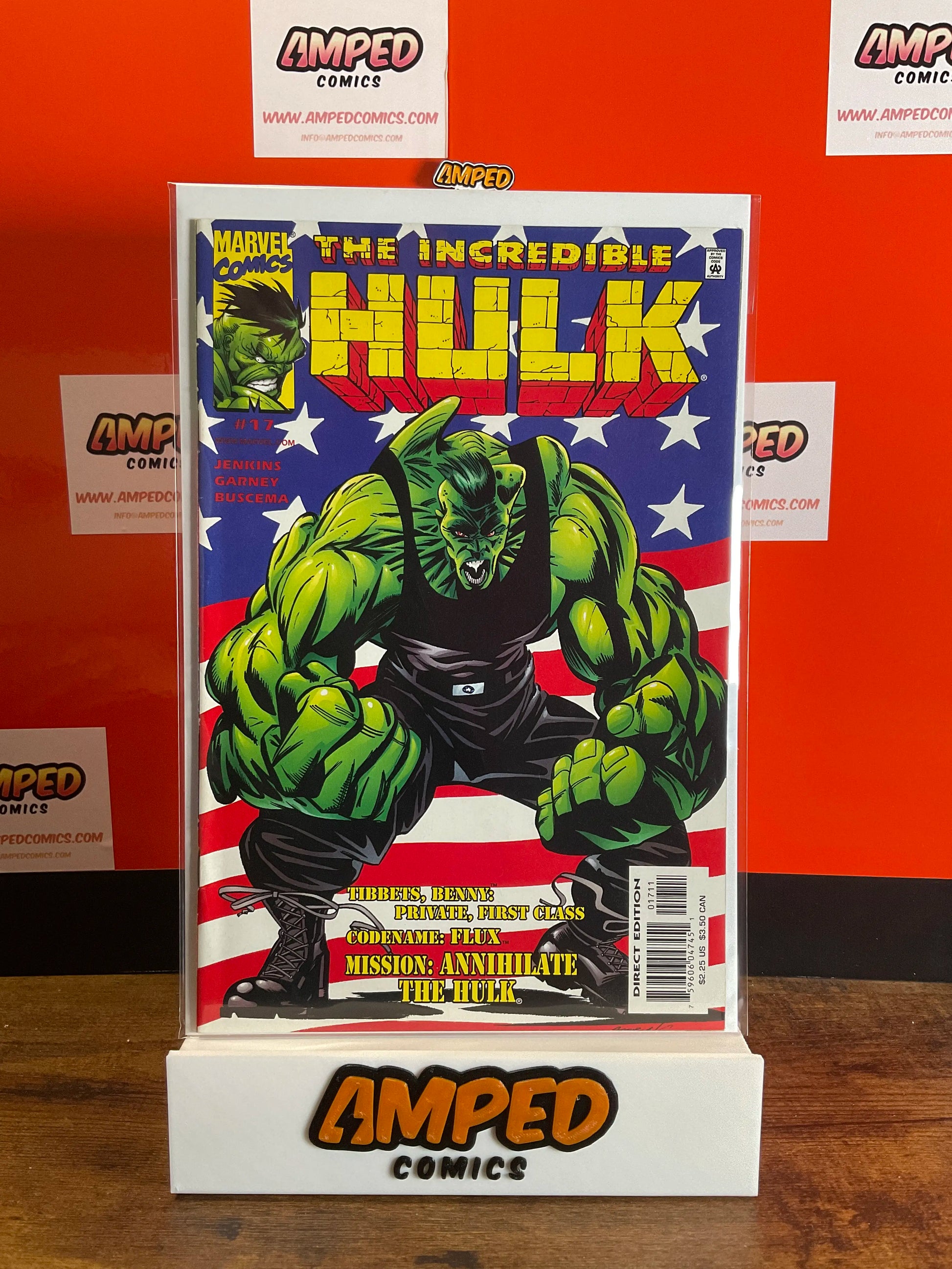 The Incredible Hulk 17 Marvel Comics 2000 Jenkins Garney Buscema