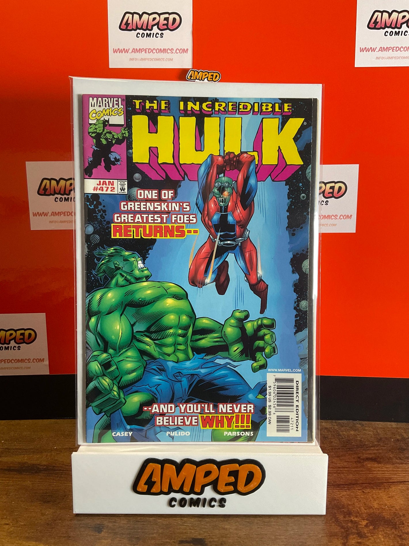 The Incredible Hulk 472 Marvel Comics Jan 1999