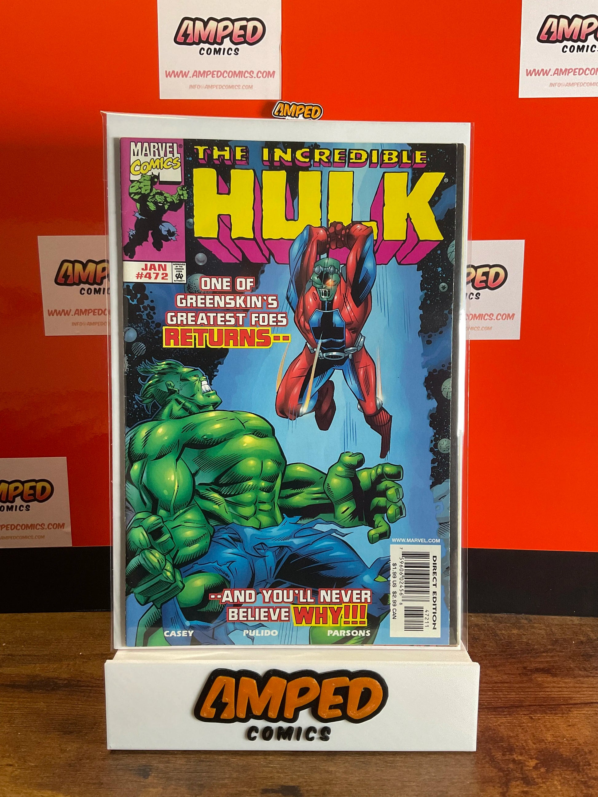 The Incredible Hulk 472 Marvel Comics Jan 1999