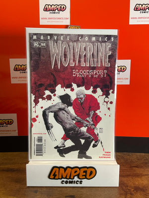 Wolverine 168 Bloodsport Part 2 Marvel Comics 2002