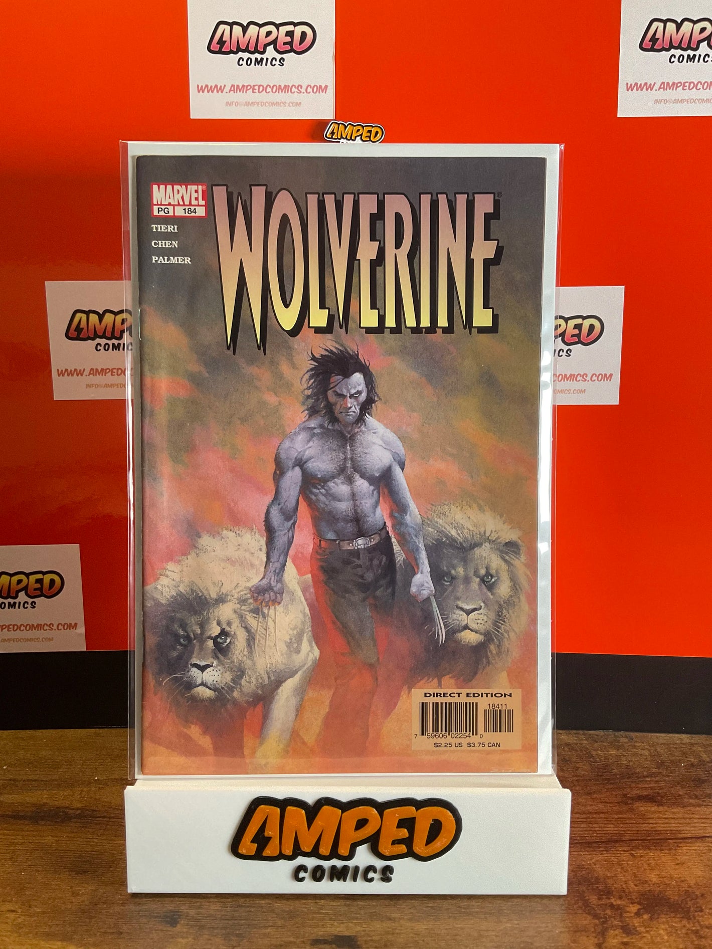 Wolverine 184 Marvel Comics Direct Edition